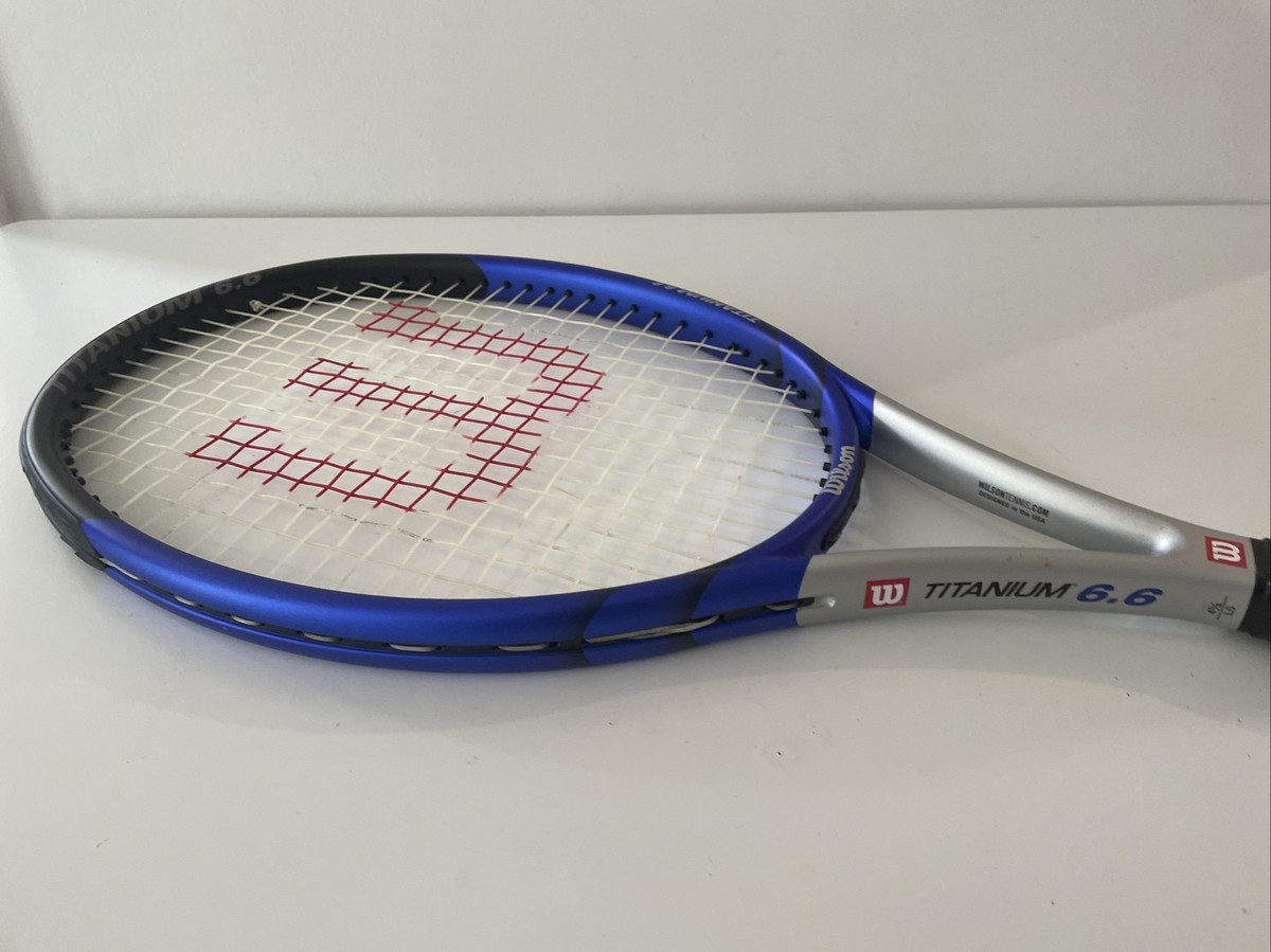 Wilson Titanium 6.6 Pro Staff Tennis Racquet 110 sq. 4 5/8” L5