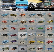 Pickup Truck Christmas Ornament Square Body Ford Chevy GMC Dodge RAM Silverado