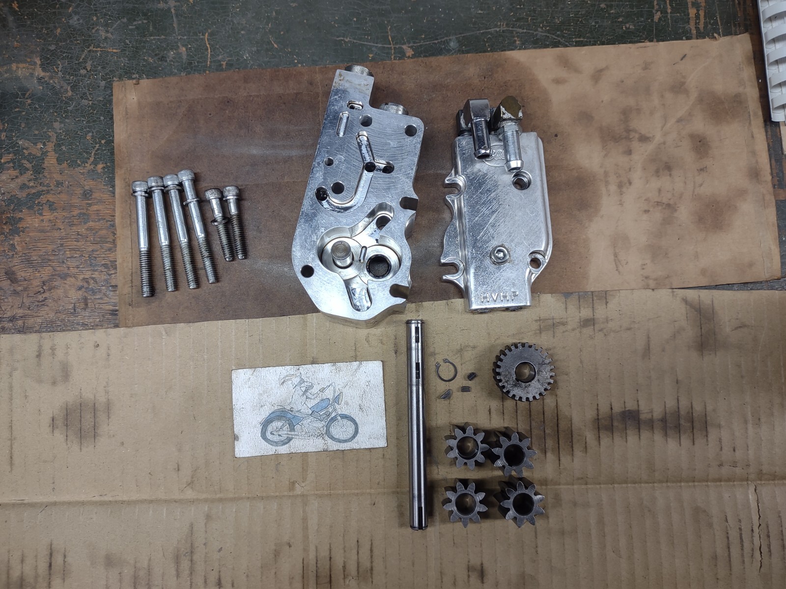 S&S Oil Pump Harley Evo Billet HVHP 316078 316079 S and S 9299 eBay