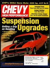 AUGUST 2004 CHEVY HIGH PERFORMANCE MAGAZINE, SUSPENSION, '72 NOVA SS