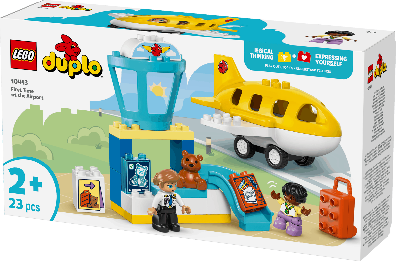 Lego Duplo Town 10443 First Time at the Airport Set for Ages 2 and Up - Image 11