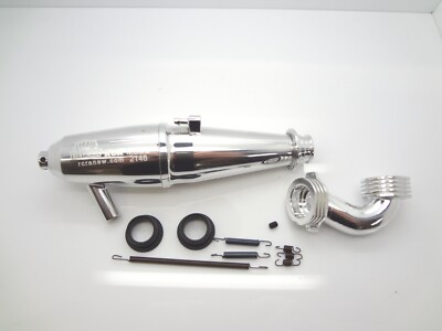 RCRENEW BEAST 2148R .21 .28 nitro engine exhaust pipe 1/8 on Road  max power