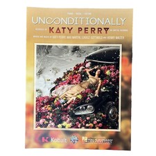 Unconditionally Sheet Music Piano Vocal Guitar Katy Perry NEW Hal Leonard