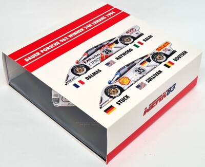 Werk83 1/43 Porsche Dauer 962 Winner Le Mans 1994 Twin Model Car