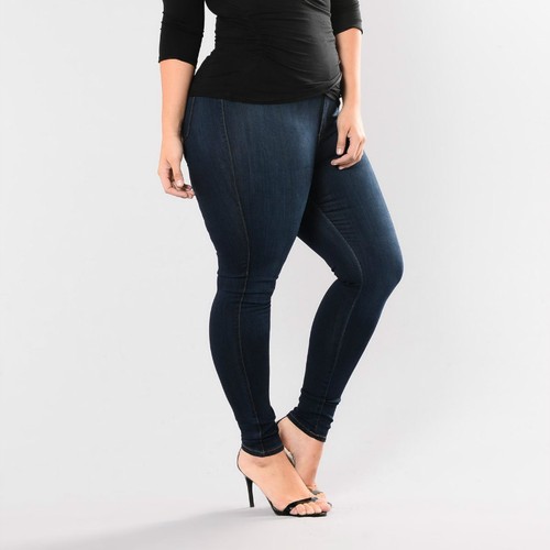 High Waist Slim Skinny Denim Jeans | eBay