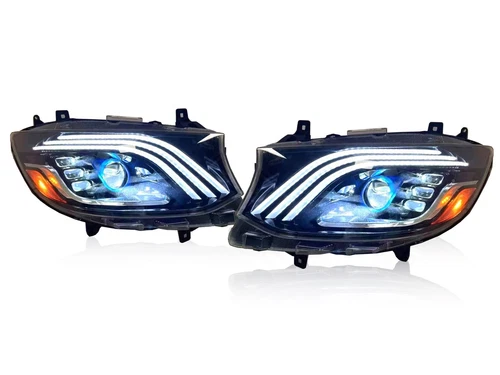 For Mercedes-Benz W477 Sprinter LED DRL Sequential Projector Headlights Assembly - Bild 3 von 6