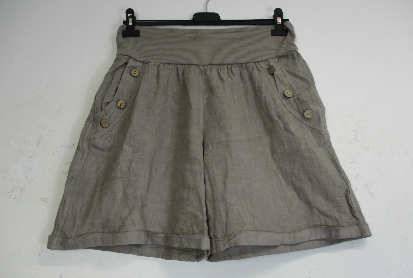 LagenLook Ladies 100% Linen Shorts/Hot pants 10 Colours One Size:Regular
Opens in a new window or ta