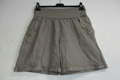 LagenLook Ladies Linen Shorts Hot Pants 10 Colours One Size Regular