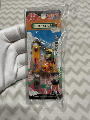Naruto Shisa No Maki Strap Okinawa Limited Bandai Japan 