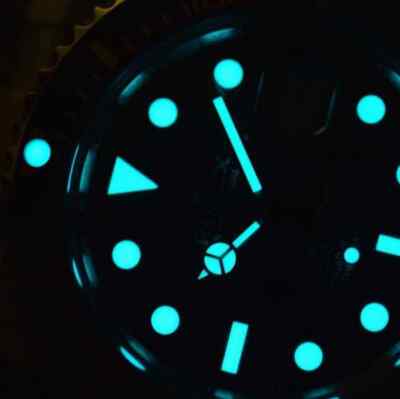HELLE PERLE X LÜNETTE KERAMIK RING ROLEX SUBMARINER Hulk 126610 116610LV