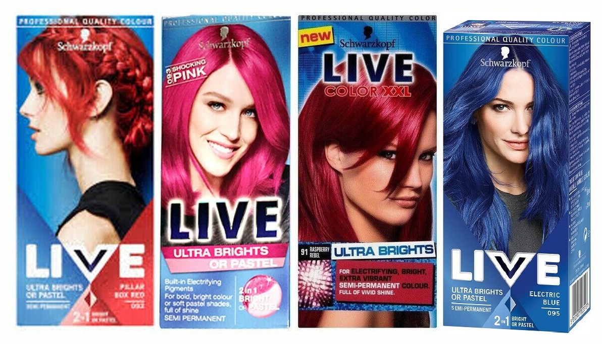 COLOR カラー COLOR LIVE! Schwarzkopf Live Color XXL Hair Colourant Ultra Brights