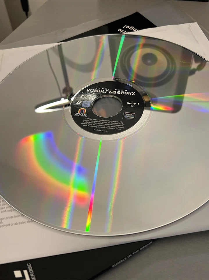 Jackie Chan Rumble in the Bronx 1995 - Laserdisc - Seltenes Sammlerstück - Bild 3 von 3
