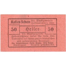 [#1241634] Austria, Heidenreichstein, 50 Heller, 1921-03-01, UNC