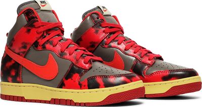 Nike Dunk Hi 1985 SP Black Red Womens US 7= Mens 5 Athletic Shoes Sneaker NEW  