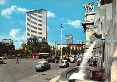 D049578 Milano. Quadratischer Herzog von Aosta und Wolkenkratzer Pirelli. S.A.P