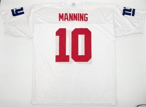 manning jersey white