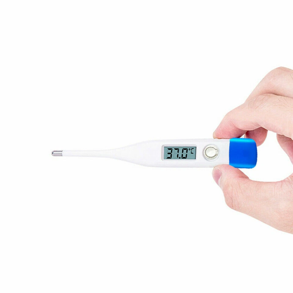 Termómetro digital LCD médico bebé adulto fiebre niños oído seguro boca Fahrenheit Foto 3 de 4