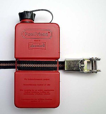 Fuel Friend Plastic Fuel Can 1.5 Ltr Red Emergency Motorcycle Quad Boat