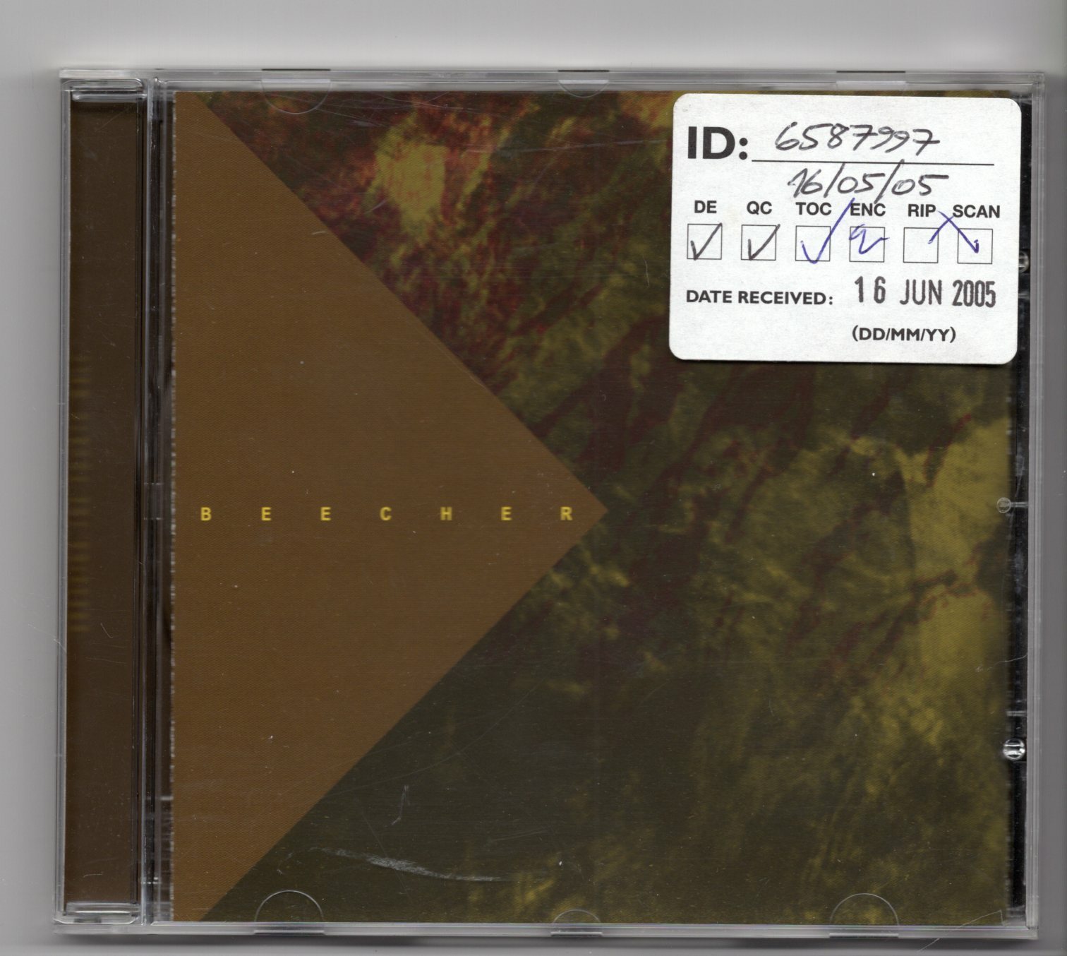 (JG157) Beecher, Breaking The Fourth Wall - 2005 CD
