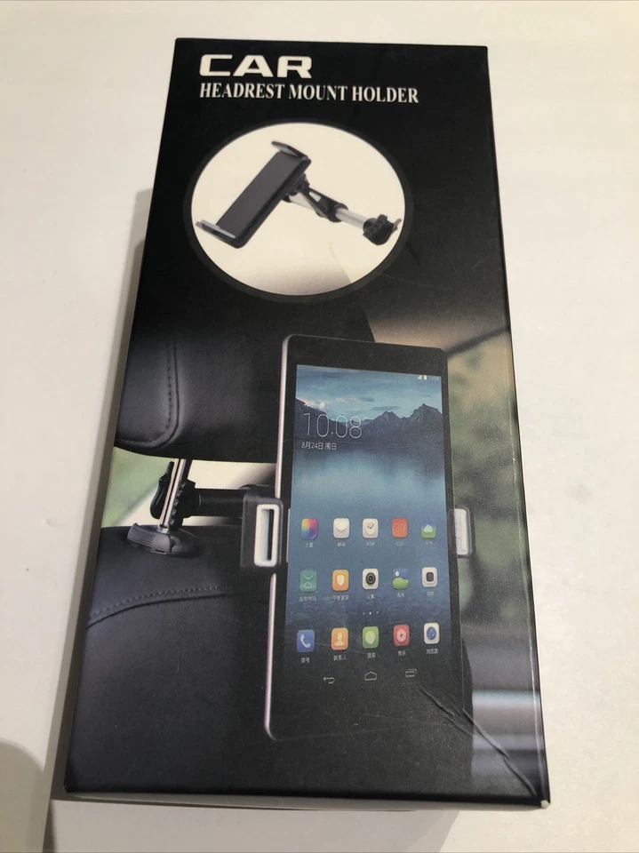 Car Headrest Mount Tablet Phone Holder Mobile and Tablet Car Holder - Image 3 of 4
