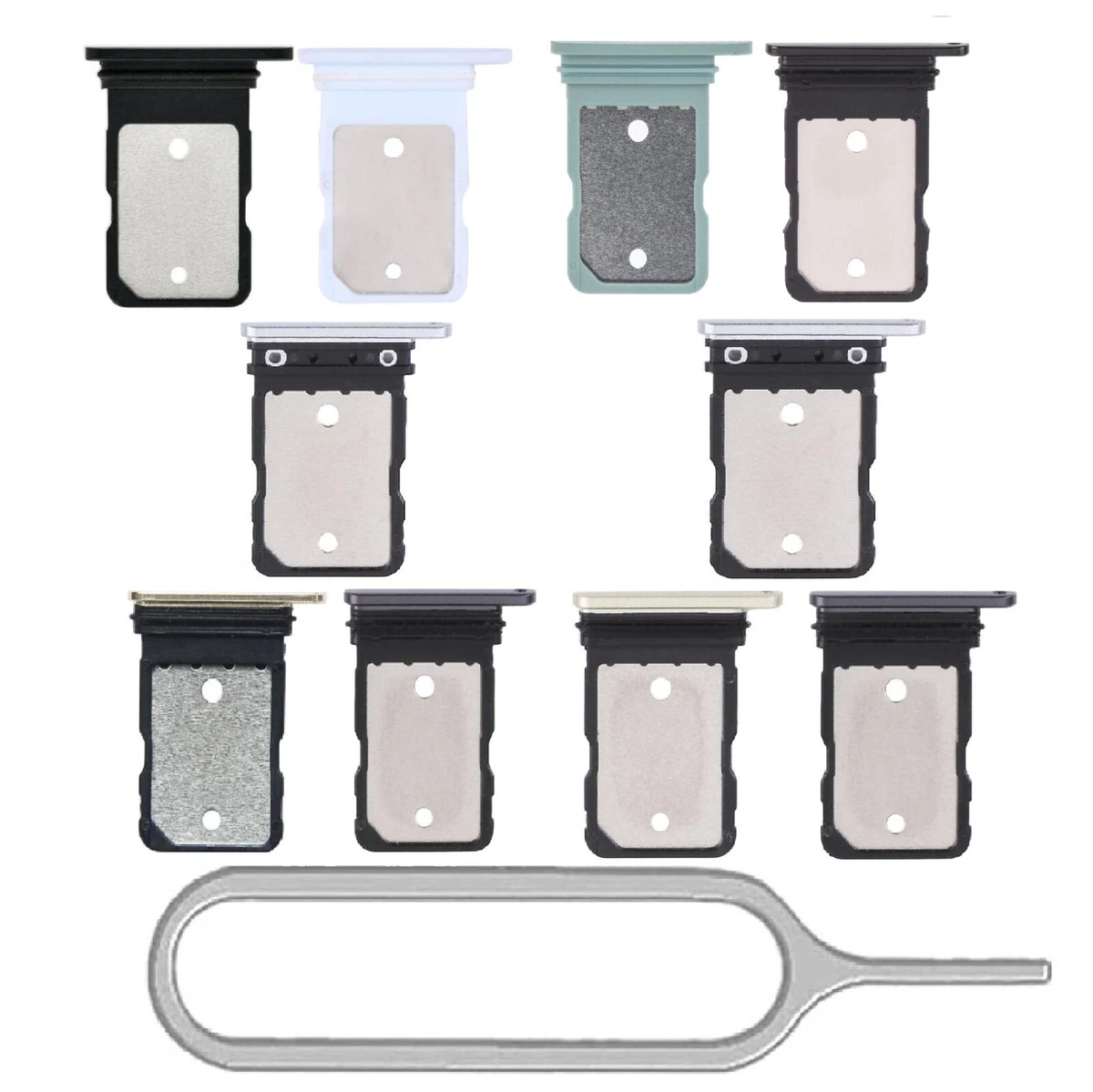 10PCS SIM Card Connector Socket Tray Holder For iP... - Grandado