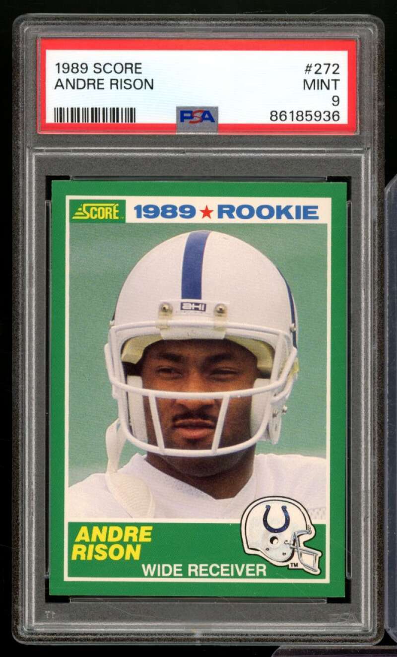 Andre Rison Rookie Card 1989 Score #272 PSA 9 | eBay
