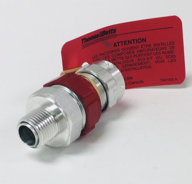 THOMAS & BETTS STX050464 STAR TECK 1/2" METAL CLAD CABLE CONNECTOR