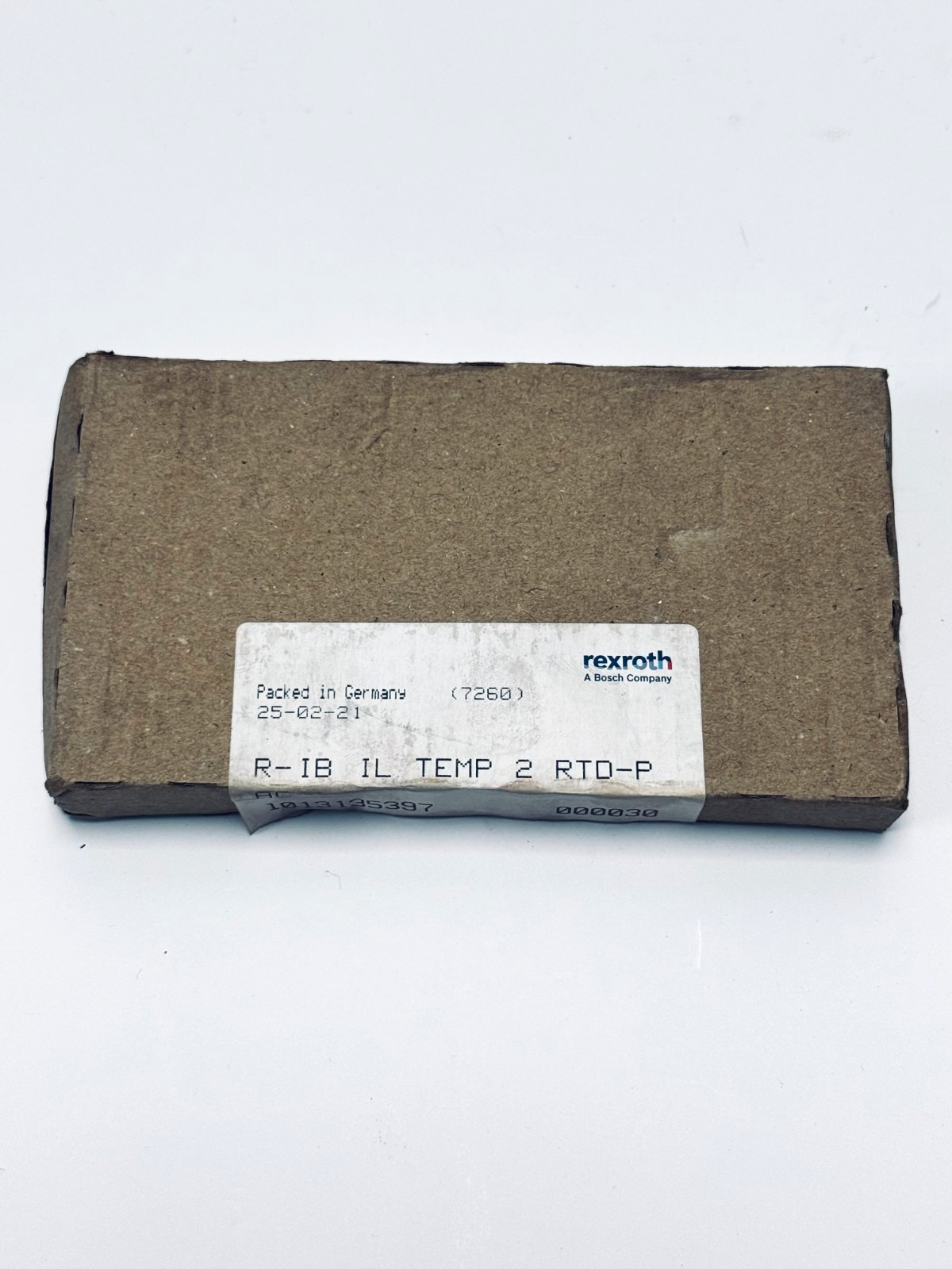Bosch Rexroth R-IB IL TEMP 2 RTD-PAC Analog Input Module R911170785 GB1 New