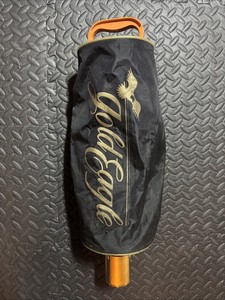 Vintage GOLD EAGLE Aluminum Golf Ball Bag Shagger Pick Up Golf Balls Trainer I1