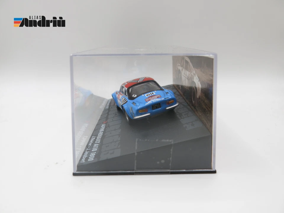 Alpine-Renault A110 1800 1:43 Rally Sanremo 1973 Therièr-Jaubert - Immagine 3 di 4