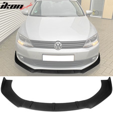 Fits 11-21 Volkswagen Jetta Front Bumper Lip Spoiler 3pc Pp Splitter Matte Black Fits 11-21 Volkswagen Jetta Front Bumper Lip Spoiler 3pc Pp Splitter Matte Black