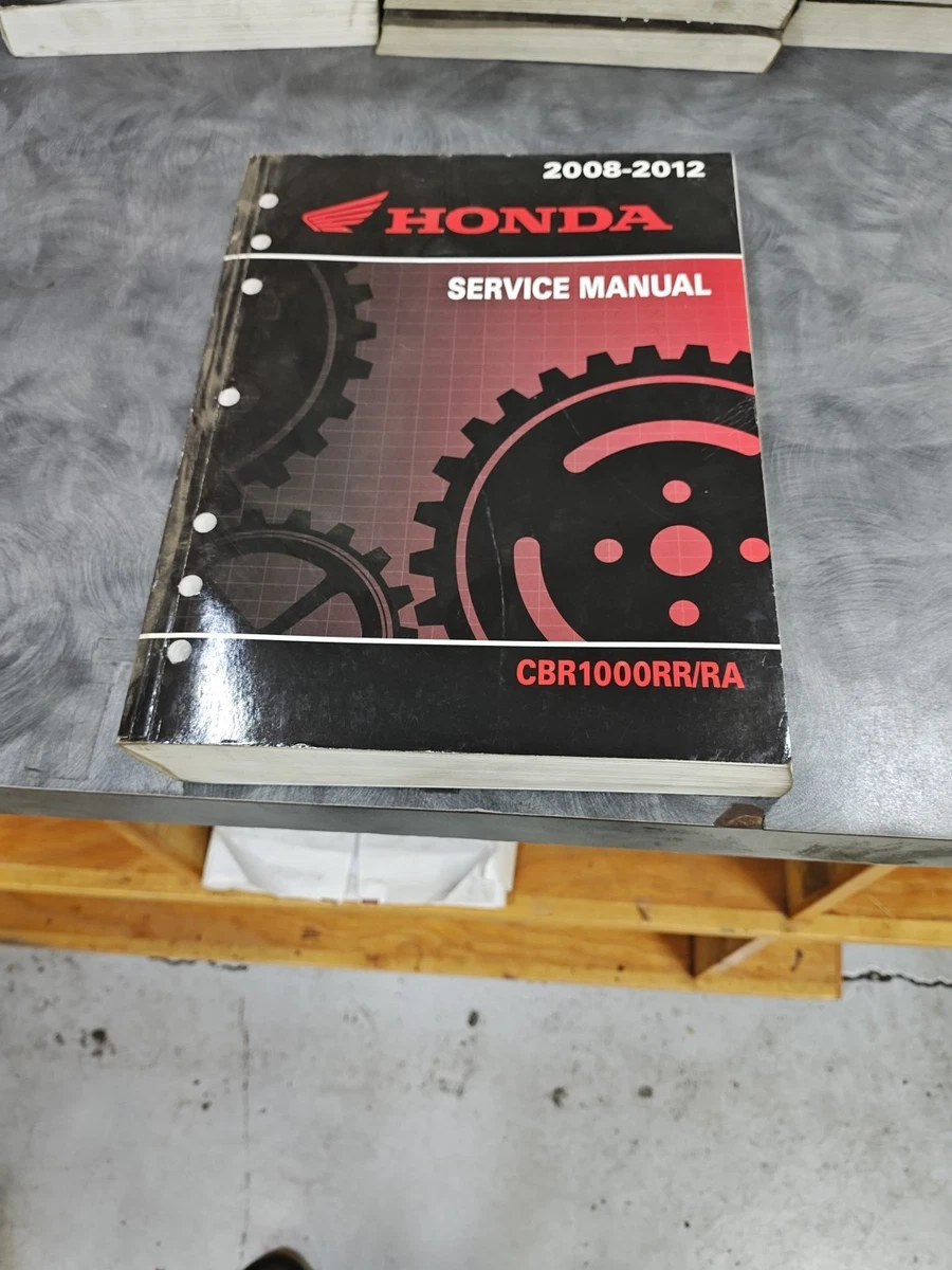 Honda CBR1000RR Motorcycle Repair Manuals & Literature for sale | eBay