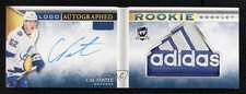2020-21 Upper Deck The Cup Brand Logo Rookie Booklets 1/3 Cal Foote Auto s3g