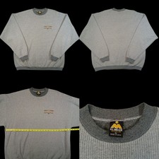 Vintage HL Miller Gold Sweatshirt Las Vegas Size XL Made in USA Grey 90s
