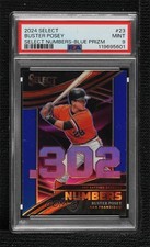 2024 Panini Select Numbers Blue Prizm 30/49 Buster Posey #23 PSA 9 MINT 8d2