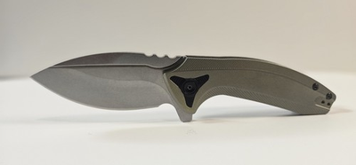 #ad BRS Bladerunner Systems Apache E Volve Olive Titanium Handle Hardware $135.00