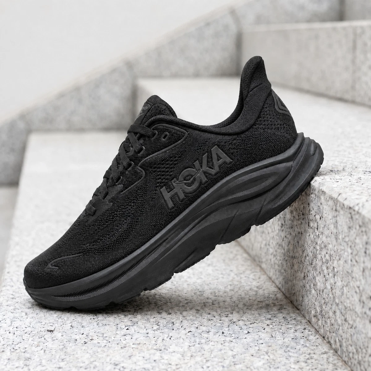 Hoka One One HOKA Clifton 9 Triple Black for sale | eBay