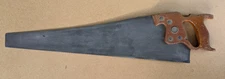 Vintage Disston D8 Wood Handsaw 26" Cut Saw