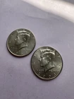 2003 P & D Kennedy Half Dollar (2) Clad Coins Circulated NIFC Free shipping N575