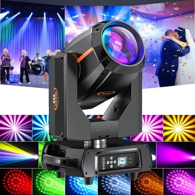 380W Beam Moving Head Light Rainbow Stage Effect Lighting DJ Bar Stage Wedding