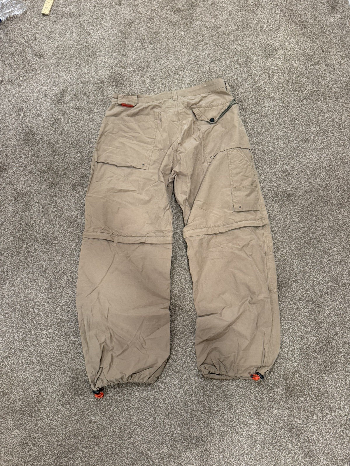 Vintage 2000's Y2K BAGGY Multi-Cargo Rave Pants 36/32 - Gem
