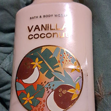 Bath Body Works Vanilla Coconut Hydrating Body Lotion Shea Vit E 8 fl oz Rare
