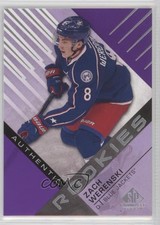 2016-17 SP Game Used Authentic Rookies Purple Zach Werenski #186 1os2