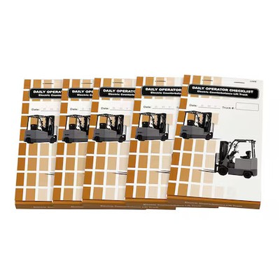 Ideal Warehouse Innovations 70-1076-Cp Replacement Checklist Book, 1 3/8'' W, Pk5