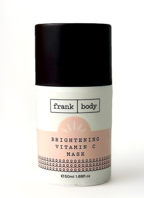 Frank Body Brightening Vitamin C Mask Exfoliating Hydrating Gentle 1.69 oz New