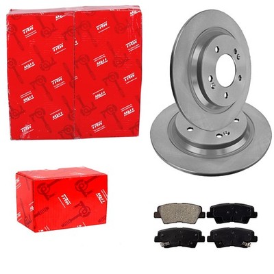 TRW BREMSSCHEIBEN 284mm + BELÄGE HINTEN passend für KIA CEED PROCEED XCEED CD