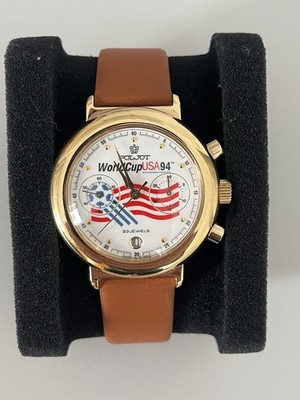 Poljot Chronograph Uhr/Herrenuhr/Armbanduhr,Handaufzug,World Cup 1994 USA.