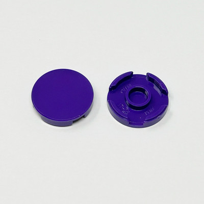 14769 LEGO Parts Tile Round 2x2 Bottom O DARK PURPLE (2)