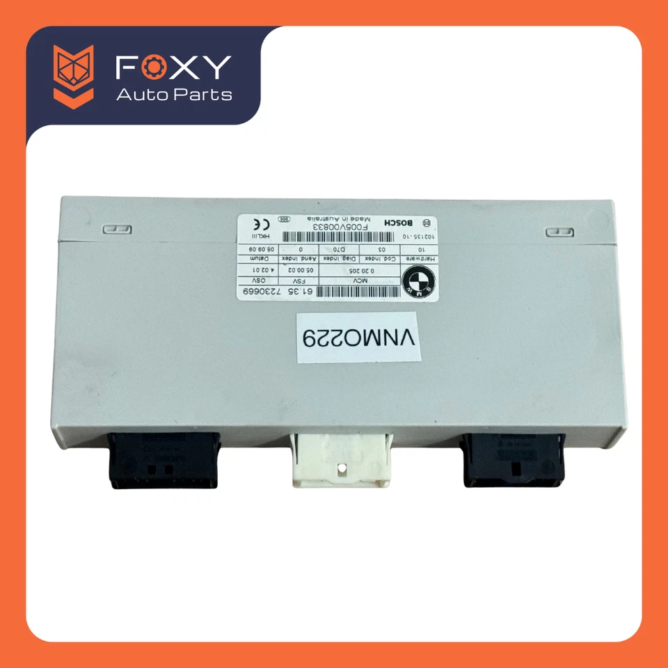 2007-2013 BMW X5 X6 E70 E71 Trunk Hatch Tailgate Lift Control Module OEM 7304626 - Image 4 of 4