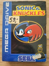 Sega Mega Drive - Sonic & Knuckels mit OVP guter Zustand - CIB Komplett